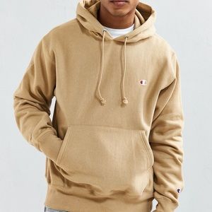 Tan/taupe/burnt orange champion hoodie